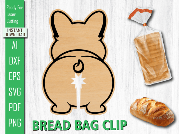 Animal Laser Cut Dog Bread Bag Clip SVG Review