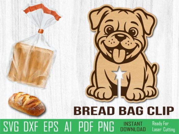 Bulldog Bread Clip Embroidery Design Review