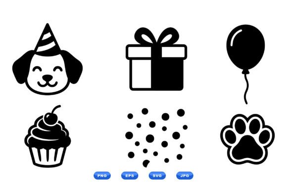 Cute Puppy Party Icons Review