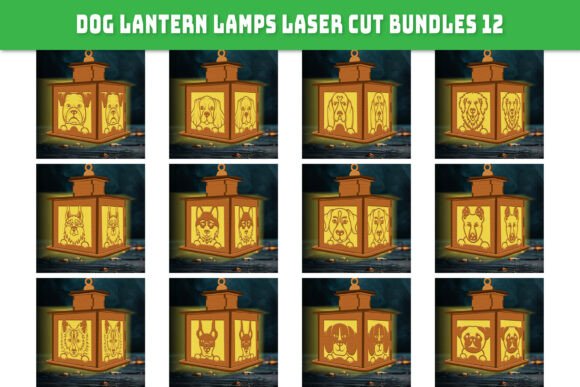 Dog Memorial Lantern Lasercut BUNDLES Review
