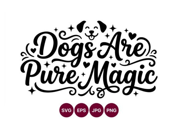 Dogs Are Pure Magic Lettering Design Review