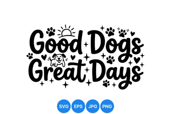 Good Dogs Positive Quote Art Review