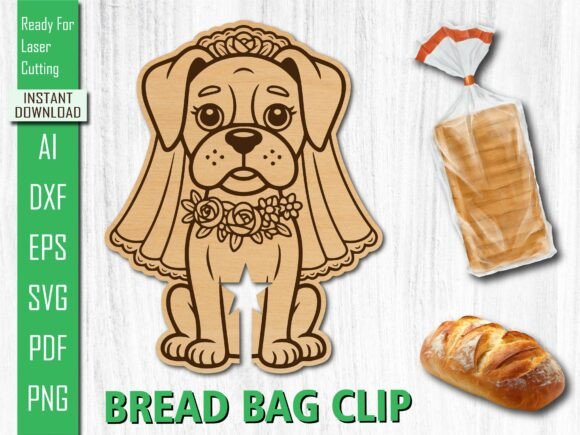 Laser Cut Bridal Wedding Dog Bread Clip Review