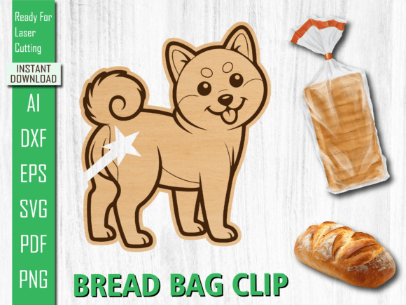 Laser Cut Cute Puppy Dog Bread Bag Clip Review