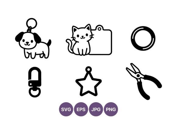 Pet Accessories Vector Icons Set Review
