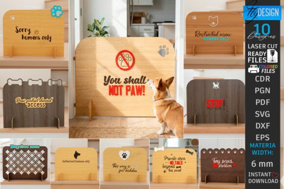 Pet Barrier Laser Cut Design Review